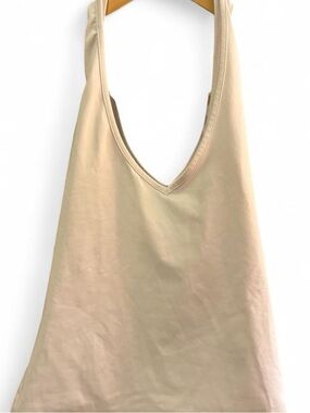 SHEIN White, Brown AND Black V-Neck Halter Neck Tank Tops